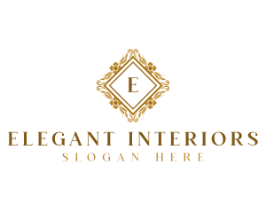 Elegant Floral Boutique logo design