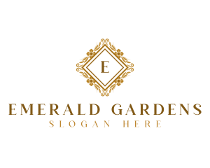 Elegant Floral Boutique logo design