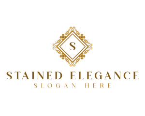 Elegant Floral Boutique logo design