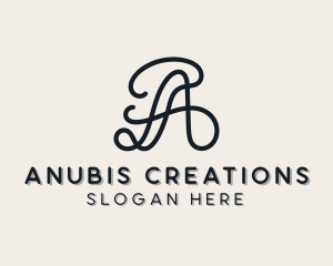 Creative Business Letter A logo design