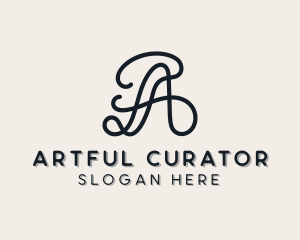 Creative Business Letter A logo design