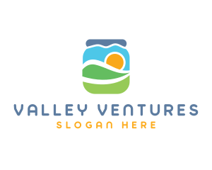 Valley - Nature Valley Jar logo design