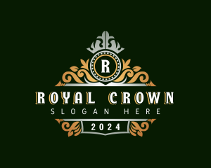 Royal Crown Shield logo design