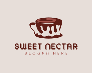 Chocolate Cocoa Drink logo design