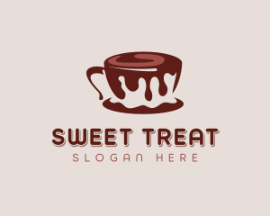 Chocolate Cocoa Drink logo design