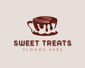 Chocolate Cocoa Drink logo design