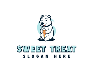 Sundae - Polar Bear Sundae Creamery logo design