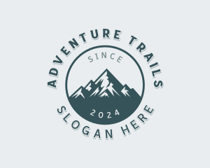 Travel Tourist Mountain logo design