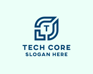 Tech Network Programming  logo design