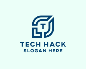 Tech Network Programming  logo design