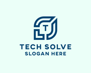 Tech Network Programming  logo design