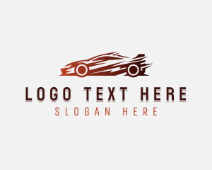 Transport - Automobile Race Car logo design