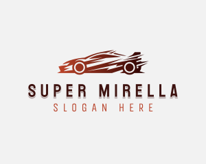 Automobile Race Car logo design