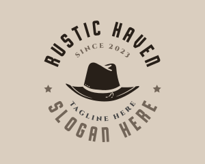 Western Hat Fashion  logo design