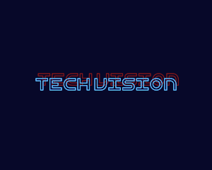 Future - Neon Retro Wordmark logo design