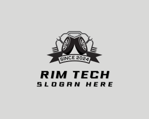 Wrench Tire Repair logo design