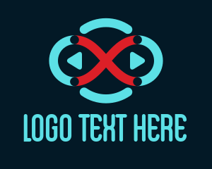 Channel - Multimedia Video Loop logo design