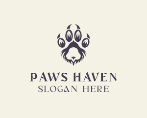 Wildlife Paw Vet logo design