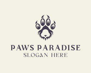 Wildlife Paw Vet logo design