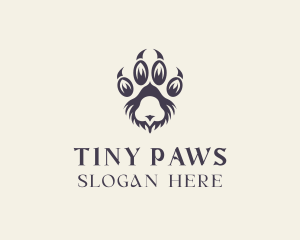 Wildlife Paw Vet logo design