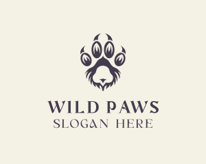 Wildlife Paw Vet logo design