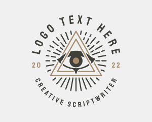 Mystical Illuminati Eye logo design