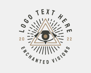 Mystic - Mystical Illuminati Eye logo design