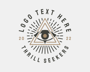 Mystical Illuminati Eye logo design