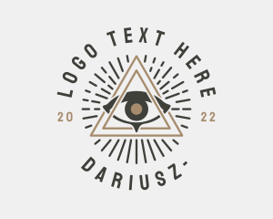 Spell - Mystical Illuminati Eye logo design