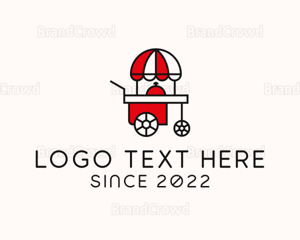 Food Cart Snack Logo