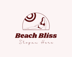 Summer Bikini Fashion logo design