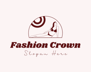 Summer Bikini Fashion logo design