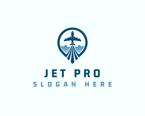 Travel Jet Plane logo design