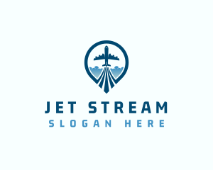 Jet - Travel Jet Plane logo design