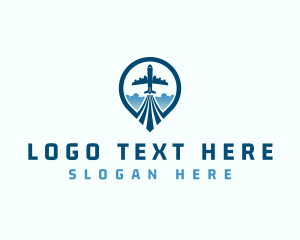 Plane - Travel Jet Plane logo design