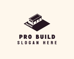 Warehouse Facility Building logo design