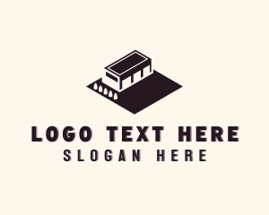 Logistics - Warehouse Facility Building logo design
