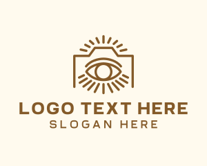 Security - Optical Photo Camera logo design