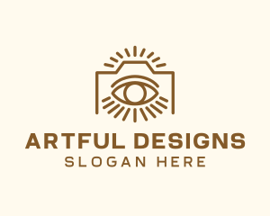 Optical Photo Camera logo design