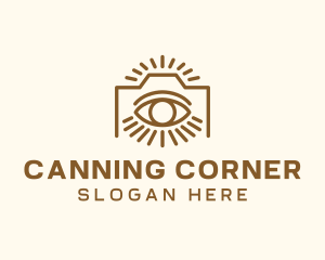 Optical Photo Camera logo design