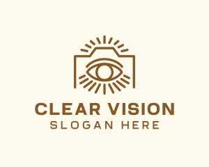 Ophthalmologist - Optical Photo Camera logo design