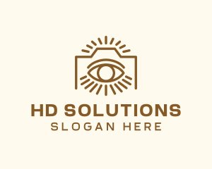 Optical Photo Camera logo design