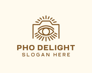 Optical Photo Camera logo design