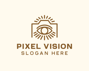 Optical Photo Camera logo design