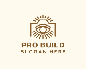 Optical Photo Camera logo design