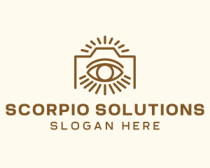 Optical Photo Camera logo design