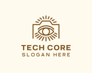 Optical Photo Camera logo design