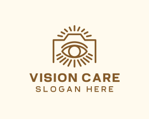 Ophthalmology - Optical Photo Camera logo design