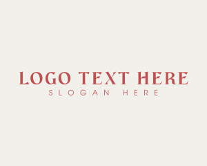 Lettering - Elegant Feminine Fashion logo design