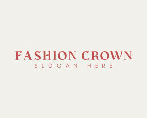 Elegant Feminine Fashion logo design